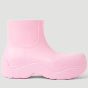 25 FW 보테가 베네타 Puddle 퍼들 러버 몰드 부츠 핑크 640045 V00P0 5414
