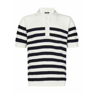 [BALMAIN] 라프리마 남성 폴로 EH1GB066KI01GCR 화이트 /8