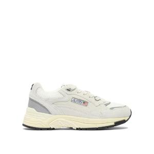 AUTRY HYPERWAY LOW WOM SUEDE MESH WHT SILV HYLWUM10