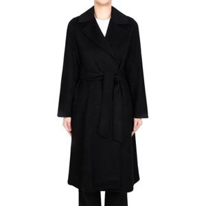 막스마라 25FW 블랙 클레스 울 캐시미어 코트 CLES 26016111 007