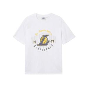 NBA반팔티 KQC N252Z9021P-WH CHI 팀 로고 루즈핏 반팔 티셔츠