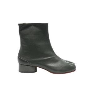 메종 마르지엘라 타피 앵클 부츠 밀리터리 그린 S58WU0273P3753T7166
