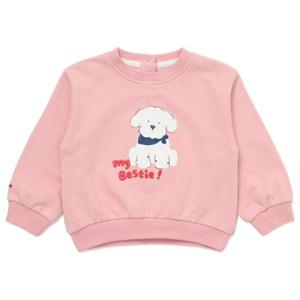 [블루독베이비] 25FW (PK) 화이트도기 스웨트셔츠 (45A1433404)
