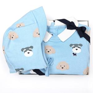 HP)블루독베이비25년FW BL)도기프렌즈바디수트 45A13604010
