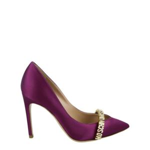 모스키노 힐 펌프스 MA1007AC1H M40 610 60085 35 Purple