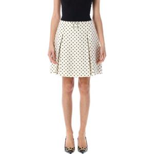 발렌티노 보우 폴카 도트 미니 스커트 25P6B0RADF698S R8E