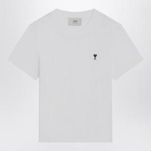 AMI PARIS T shirt Ami De Coeur white in cotton HTS346724RAMI-100