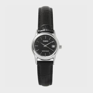 CASIO 카시오 LTP-V002L-1A 여성 가죽밴드 심플 손목시계