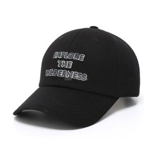 내셔널지오그래픽 N235AHA600 레터링캡 BLACK