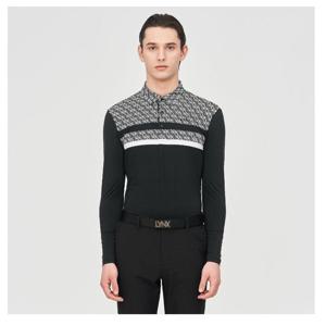 [링스골프][24SS] 남성 그린란드 냉감 티셔츠  L11D2TO305_BK_CC