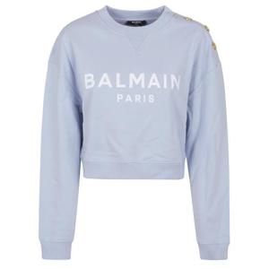 발망 스웨터 EF1JQ002BB02 SOY BLEU PALE BLANC