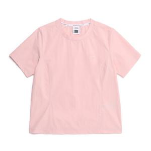 내셔널지오그래픽 N252WTS140 여성 아델리 경량 우븐스트레치 라운드 반팔 티셔츠 L/PINK