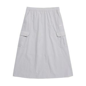 내셔널지오그래픽 N252WSK140 여성 아델리 경량 우븐스트레치 카고 스커트 SILVER GREY