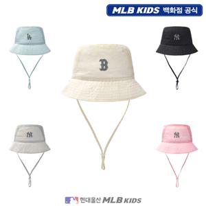 [MLB키즈US] (7AHTR0453) 힙 아웃도어 홑겹 버킷햇 아동모자 키즈모자