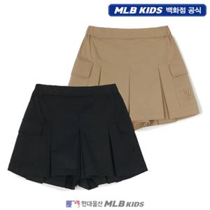 [MLB키즈US] (7FSMB0953) 걸즈 플리츠 카고 팬츠 아동바지 키즈바지 여아바지