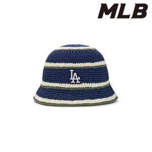 MLB (3AHTV0153-07NYS) 스트라이프 썸머 햇
