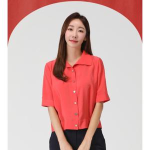 [피에이티]모달 와이드 카라 블라우스 1K42509_HDD