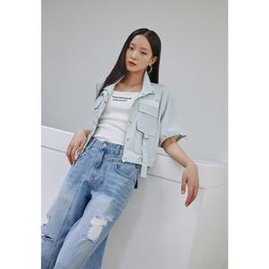 [에고이스트]아웃포켓 포인트 숏 점퍼 ER2TZ501
