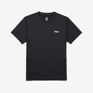 휠라반팔티 TQJ FS2RSF2201M-BLK 스포츠 폴리스판 반팔티