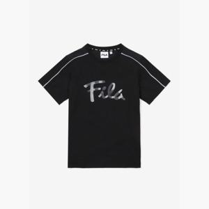 휠라반팔티 TQJ FK2RSF2501X-BLK 빅로고  티셔츠