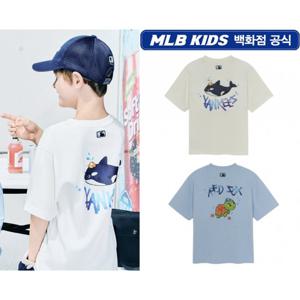 MLB키즈 스포티브 베이직 동물 반팔티셔츠 (7ATSB3453000)