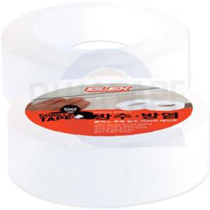 물때 BLEX 투명 단면 방수 방염 테이프 대용량 30mm x 10M