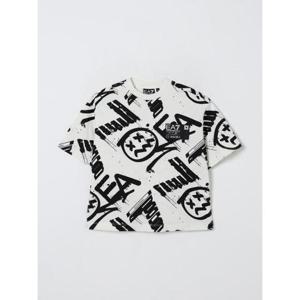 키즈 엠포리오 아르마니 티셔츠 7B000059AF12874 F0035 Ivory