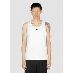 25 FW 프라다 남성 로고 플라크 탱크탑 UJT109 11ZM F0009 TP840364981