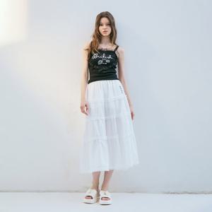 [에고이스트][BLUE LABEL] 레이스 셔링 롱 스커트 (ER2OSK09,ER2OSK42)