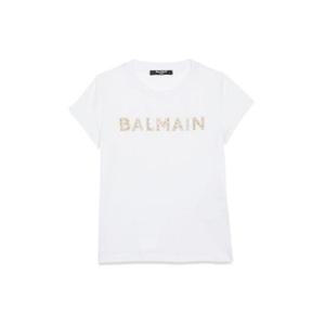 BALMAIN mc 로고 티셔츠 BT8A21KJ0177100
