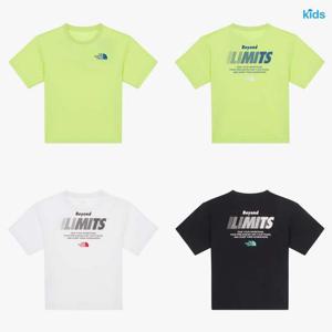 노스페이스 키즈 NT7UR09 올트레인 반팔 라운드 티셔츠