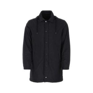 Herno 버튼 후드 드로스트링 코트 PA000115U19288 9200 TP935019935