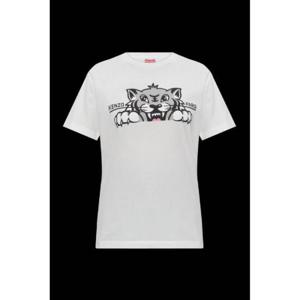 Kenzo 로고 프린트 크루넥 티셔츠 FF62TS3524SO 02 TP942310413