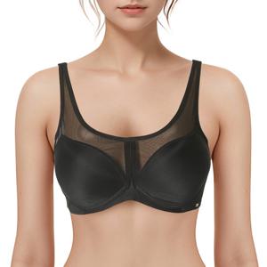[비비안(언더웨어)]BR1802ABP1802PBK 아쿠아X 쿨메쉬 노와이어브라 햄팬티세트