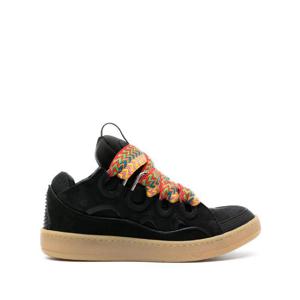 랑방 Black Curb Suede Sneakers FMSKRK11DRA2A20 TP717436902