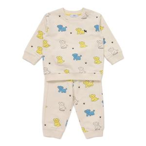 [블루독베이비8] FW25 멍멍 상하세트 HJ (45A7067211) (BLUEDOG BABY 유아 출산 백일 선물 도트 강아지 내
