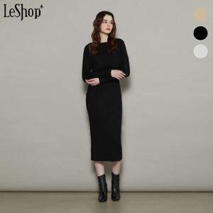 [르샵]미니멀 골지 크롭 니트 앤 원피스 투피스 (BOBOP035A)