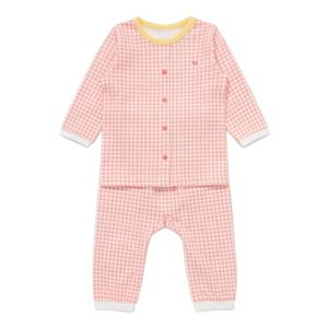[블루독베이비8] FW25 체크도기내의 HJ (45A7005421) (BLUEDOG BABY 유아 출산 백일 선물 도트 강아지 내복