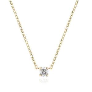 [GB] 랩그로운 다이아 3부 사이드 하트 14K GOLD 목걸이 LND25003D
