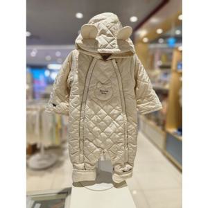 블루독베이비[hu] 25.FW CR)BLUEDOG퀼팅우주복 45A13-603-02 유아우주복 아우터우주복 방한복 패딩우주복