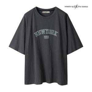 [나인식스뉴욕]199X 뉴욕 루즈핏 티셔츠 (NP6TS034M0)