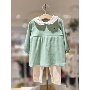블루독베이비 10 25FW가을신상 (MN)프릴카라 상하세트 (45A7067220)