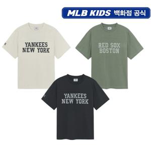MLB키즈 STREET 숫자 아트웍 반팔티셔츠 (7ATSB3653ALL)