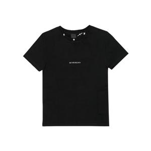 지방시 H30733 09B 아키타이프 로고 아동 반팔티