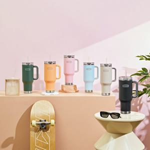 써모스 맥스포터블 컵앤텀블러 1200ml(TS-180K) 보냉전용