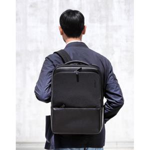 [질스튜어트] 악셀 블랙 가죽 배색 백팩 JUBA5E602