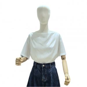 플라스틱아일랜드  카울넥 블라우스 (PR2WB731)