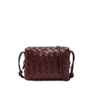 BOTTEGA VENETA 보테가 베네타 버건디 숄더백 2148501