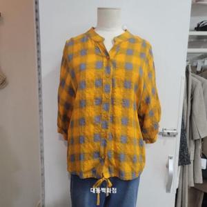 올리비아하슬러 DP01 차이나카라 블라우스 OHEMBL903
