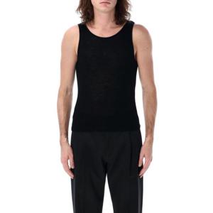 생로랑 반팔 티셔츠 757294YBMV2 1000 BLACK